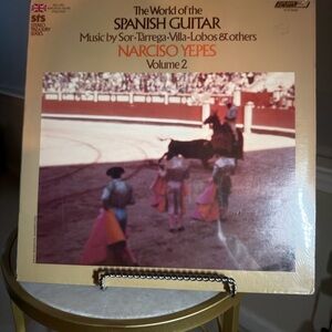 Rare New Vinyl “The World of the Spanish Guitar Vol. 2” (Sealed)– Narciso Yepes